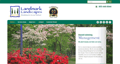 Desktop Screenshot of landmarklandscapes.net